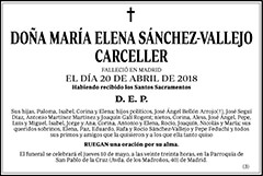 María Elena Sánchez-Vallejo Carceller